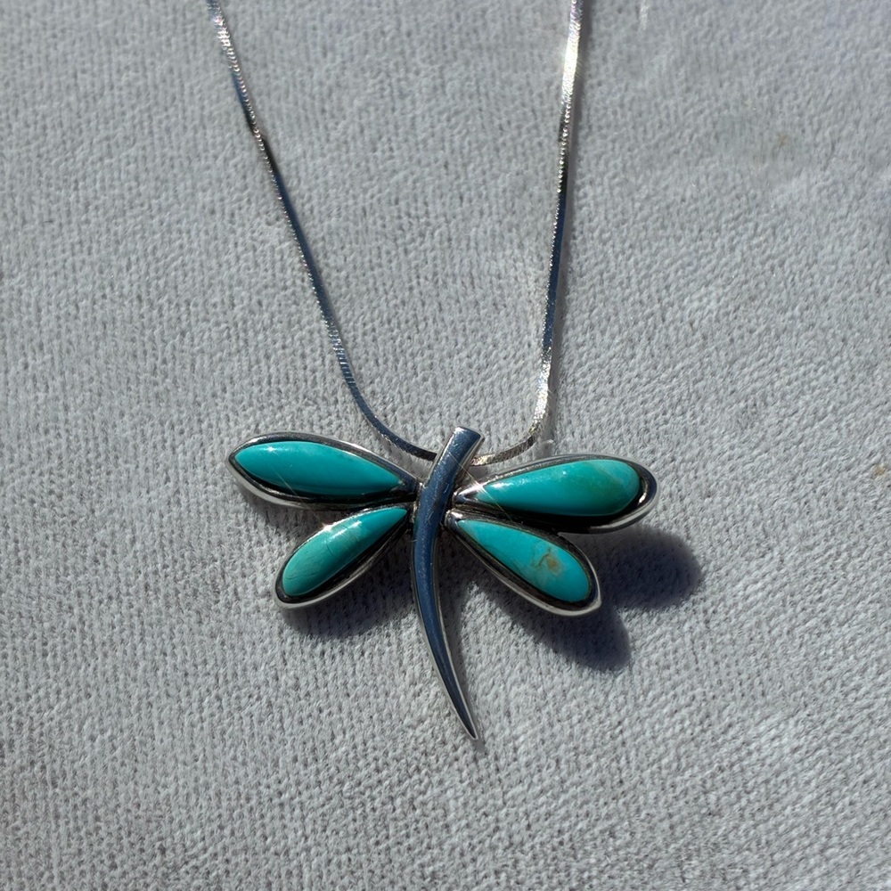 Vintage Dragonfly Necklace